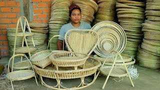Traditional Bamboo Basket Craft  - DIY Handmade Craft - Best Display Ideas by Farm Channel 16,704 views 10 months ago 4 minutes, 54 seconds