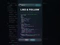 Mirrored text effet made with pure CSS ✨ #css #design #ui #top #trending #shorts