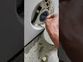How to open stuck door on a front load Fully Automatic Washing machine