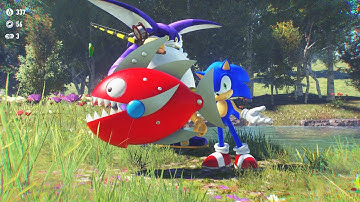 Fastest Way To Level Up in Sonic Frontiers?... FISHING!!!