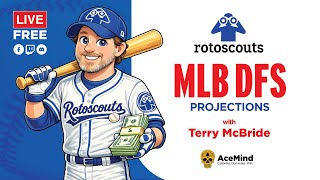 MLB DFS Strategy &amp; Stacks - DraftKings &amp; FanDuel - Friday 4/24 rotoscouts MLB Lineup Card LIVE