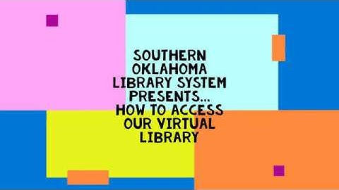 OK Virtual Library tutorial