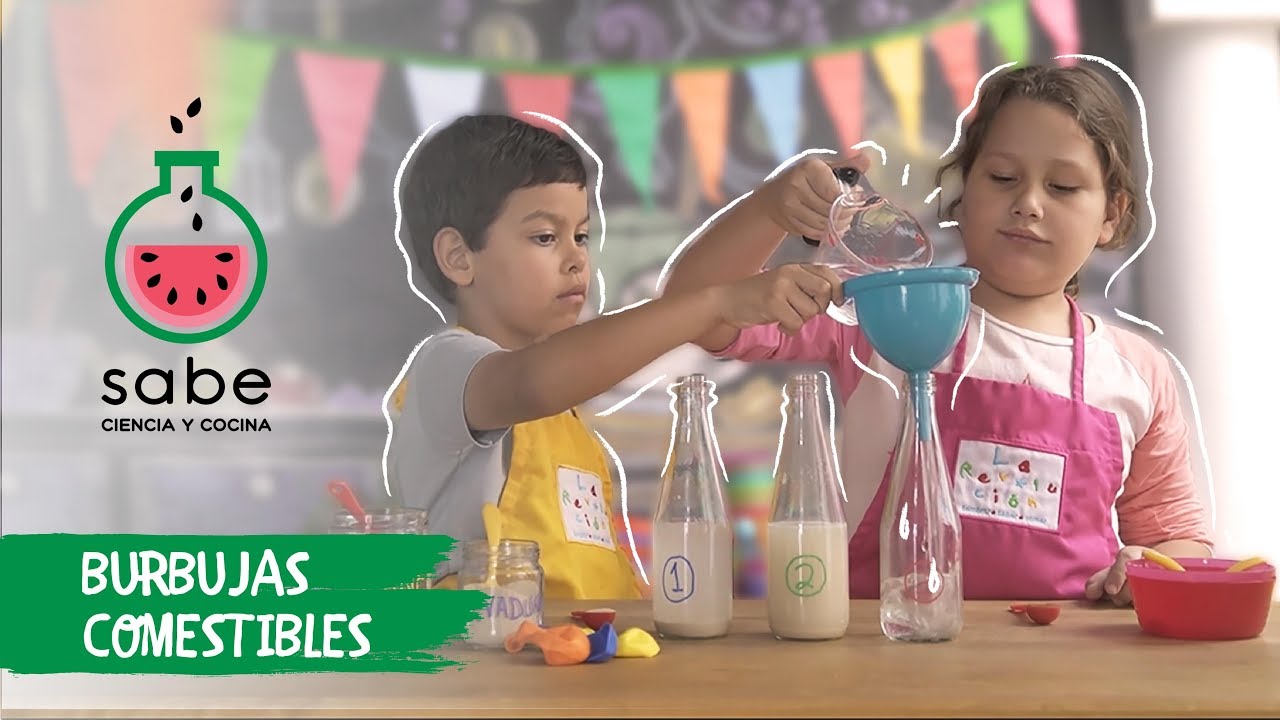 Experimento  Levaduras  -  Burbujas comestibles