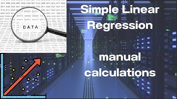 How to Estimate Simple Linear Regression Model | Step by Step Tutorial (Urdu/Hindi)