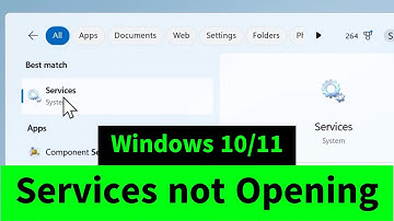 Services.msc not Opening in Windows 10/11 [easy fix]