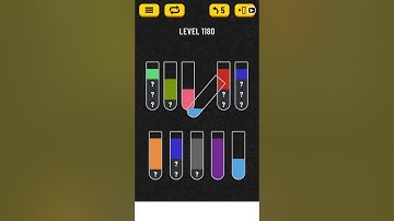 【Water Sort Puzzle】 Level 1180