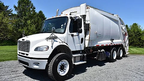 2017 Freightliner M2 | 25 yd McNeilus (Used Rear Loader For Sale)