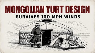 Your Shelter Collapses in Wind   The Mongolian Yurt Design That Survives 100 MPH Storms