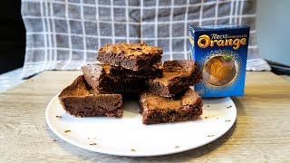 Chocolate orange brownies ...