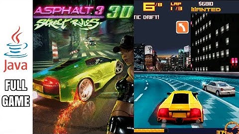 ASPHALT 3 STREET RULES 3D - Java Game (Full Gameplay No Commentary)