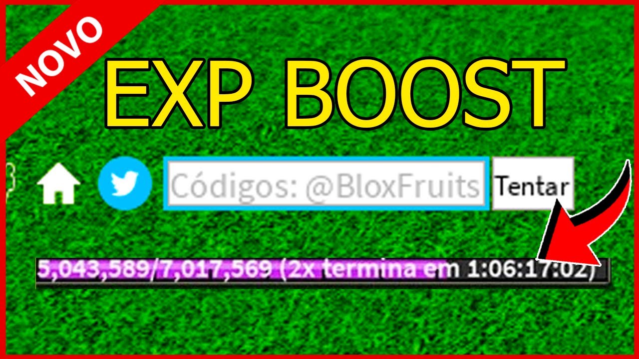 SAIU!! NOVOS CODIGOS + TODOS OS CODIGOS DE 2x XP NO BLOX FRUITS