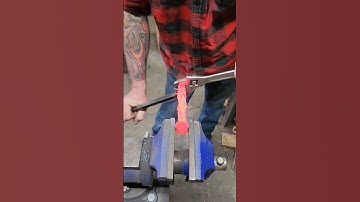 Rubics twist RR spike beer tap #blacksmith #forge #beer #handmade #howto #maker #short #shorts