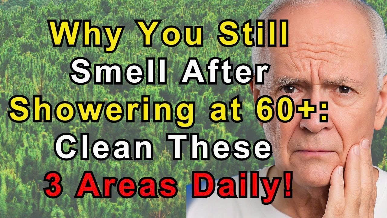 Why You Still Smell After Showering at 60+ Clean These 3 Areas Daily!