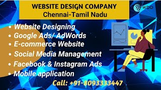 web design company in Chennai - Tamil Nadu | web designer Chennai | web Development Chennai