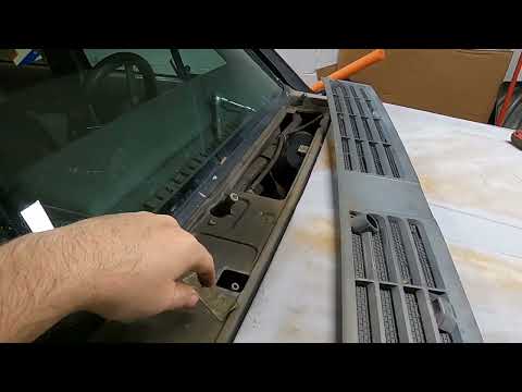 How To Fix Cowl Water Leak in Jeep Cherokee XJ - YouTube