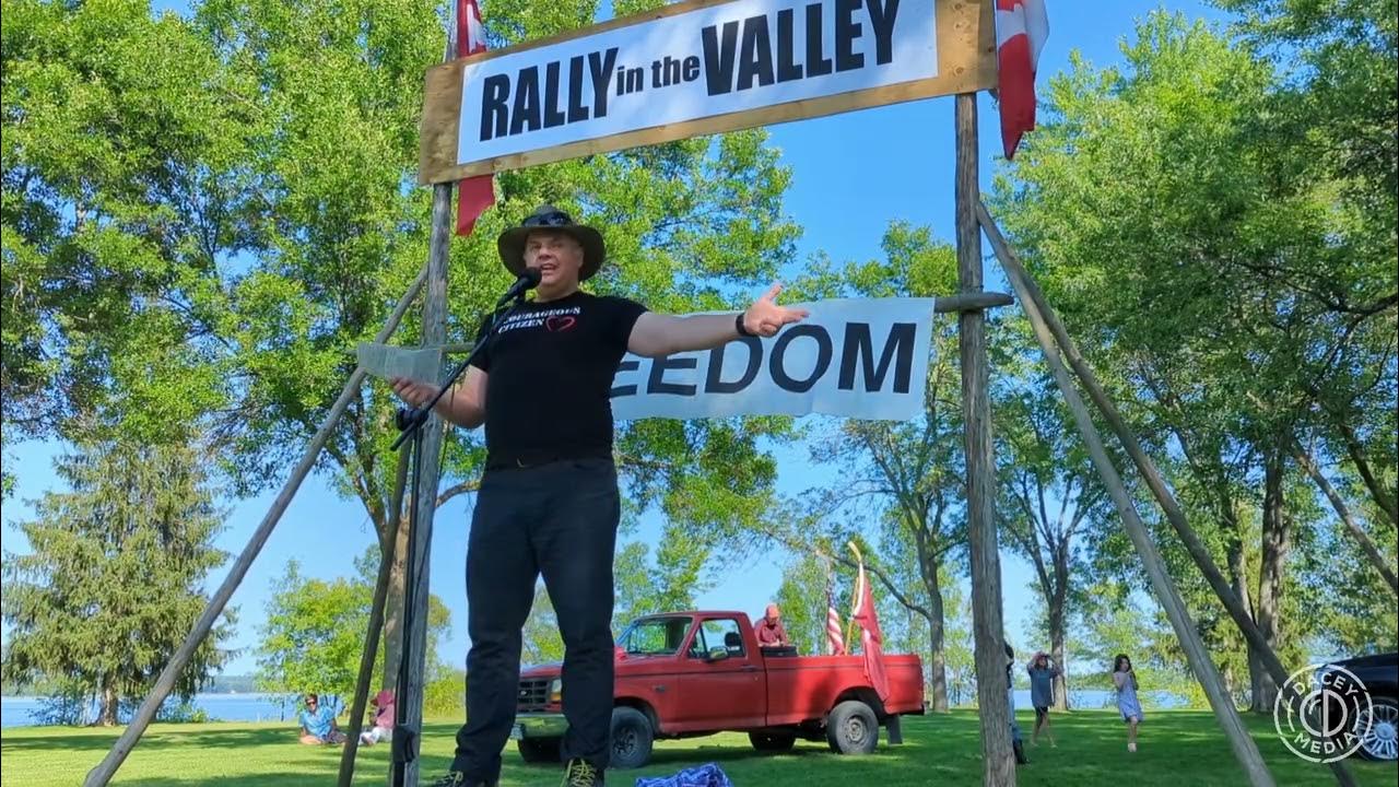 SAVE CANADA Rally in the Valley Former Police Sgt. speaks about media