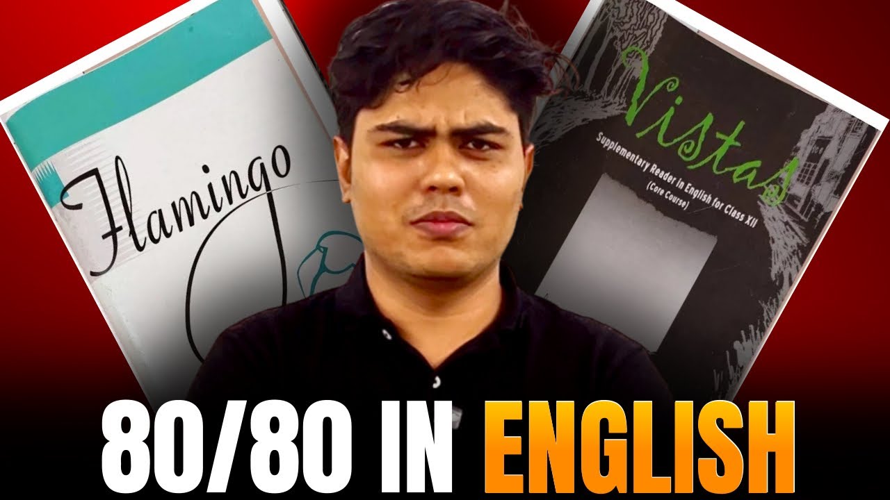 80/80 in English | In 2 Days | Class 12th