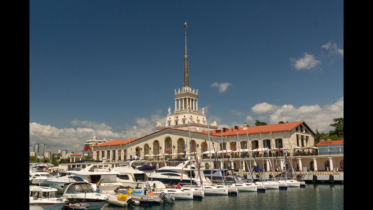 Сочи 2025. Морской вокзал Сочи. Набережная. Пляж Маяк и пляж Дельмар. Цены в кафе.