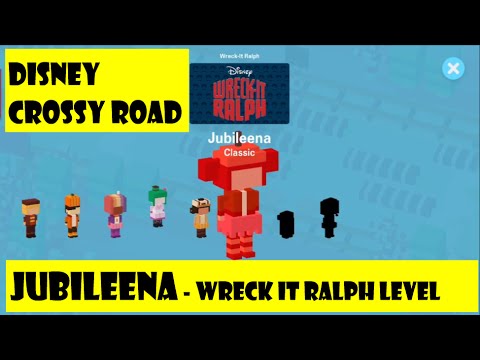 disney crossy road unlock characters wreck it ralph