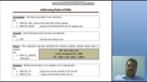 8086-addressing modes
