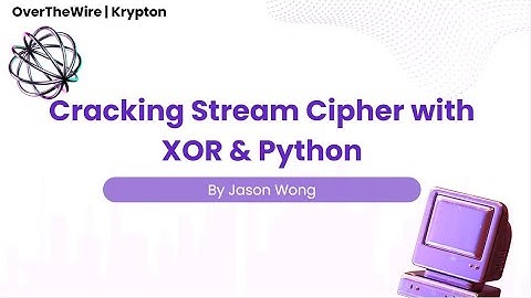 CTF | OverTheWire | Wargames |  Krypton | Level 6 | Cracking Stream Cipher with XOR & Python