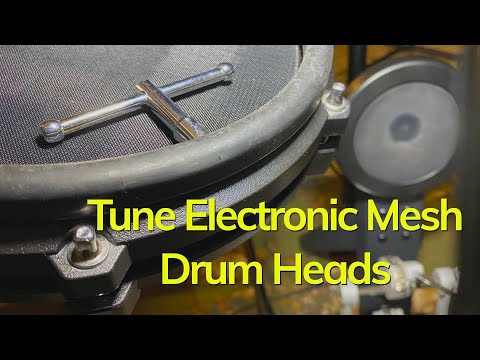 Tune Electronic Mesh Drum Heads