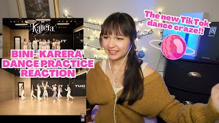 BINI 'KARERA' DANCE PRACTICE | REACTION