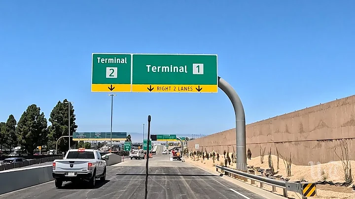 New San Diego airport road