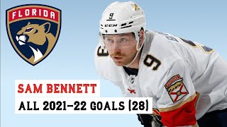 Sam Bennett (#9) All 28 Goals of the 2021-22 NHL Season