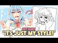 When is art style an excuse for bad art  speedpaint  commentary