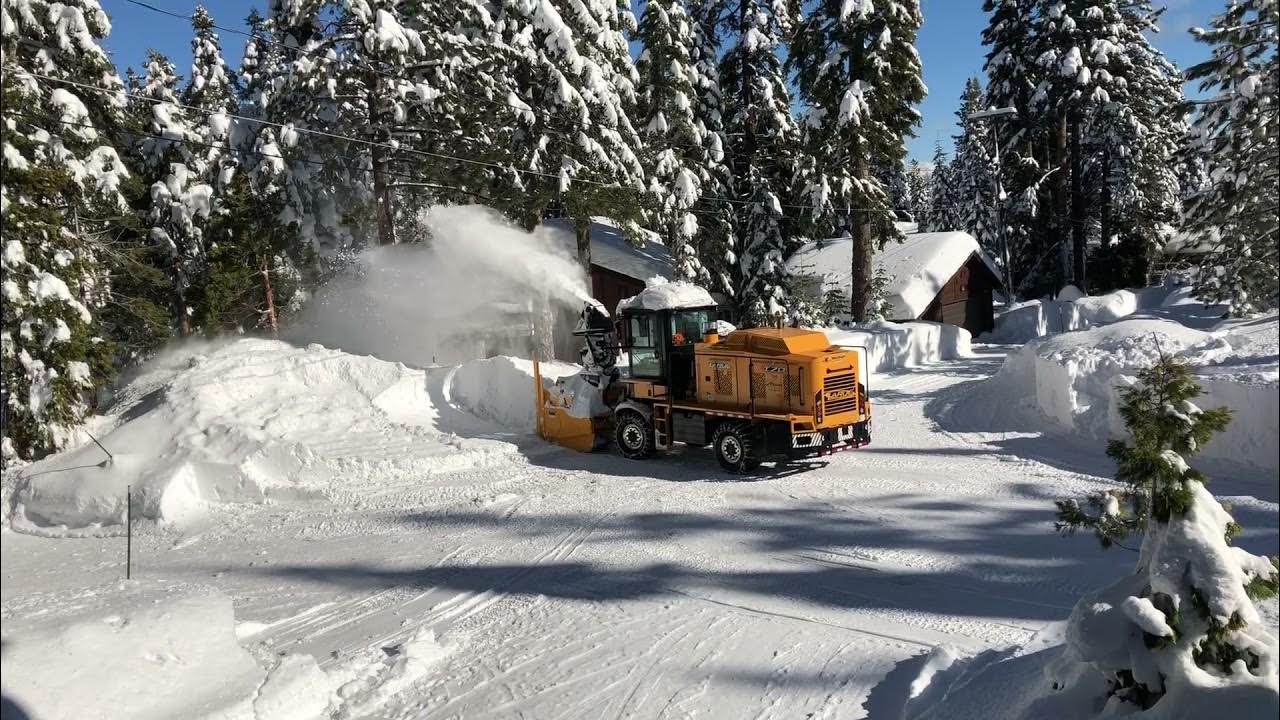 Lake Tahoe epic historic snowfall20 feet of snow in December 2021