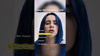 Songs That Feel Illegal to Listen to at 3AM 😳🔥