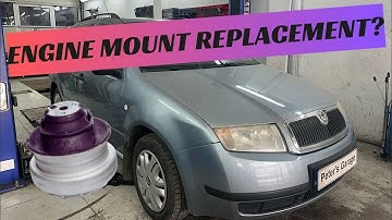 Skoda Fabia 6Y Transmission mount / Engine mount replacement