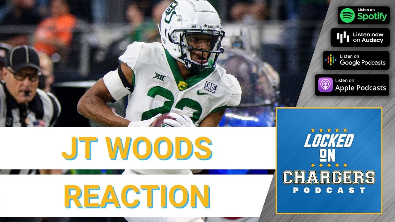 Reaction To The Chargers Drafting JT Woods 