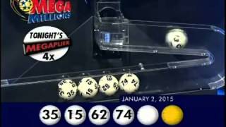 2015 01 02 Mega Millions Numbers and draw results