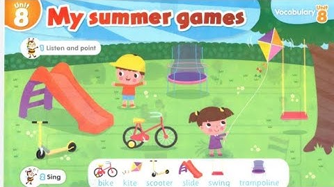 Connect kg 2/ Unit 8 / 2nd term/ My summet games/ نصوص استماع الوحده الثامنه كونكت كيجي تو