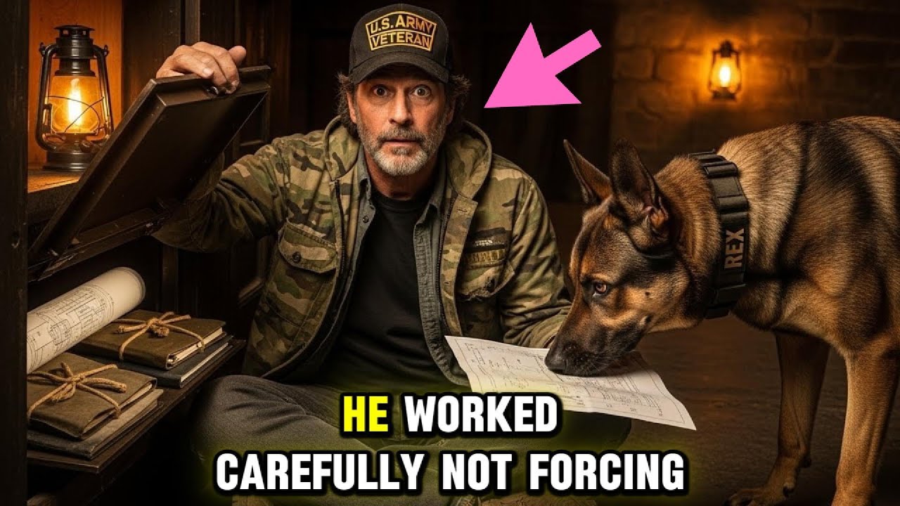 A Retired Army Veteran Tried to Walk Away… Until His Dog Refused to Leave This Hidden Mountain House