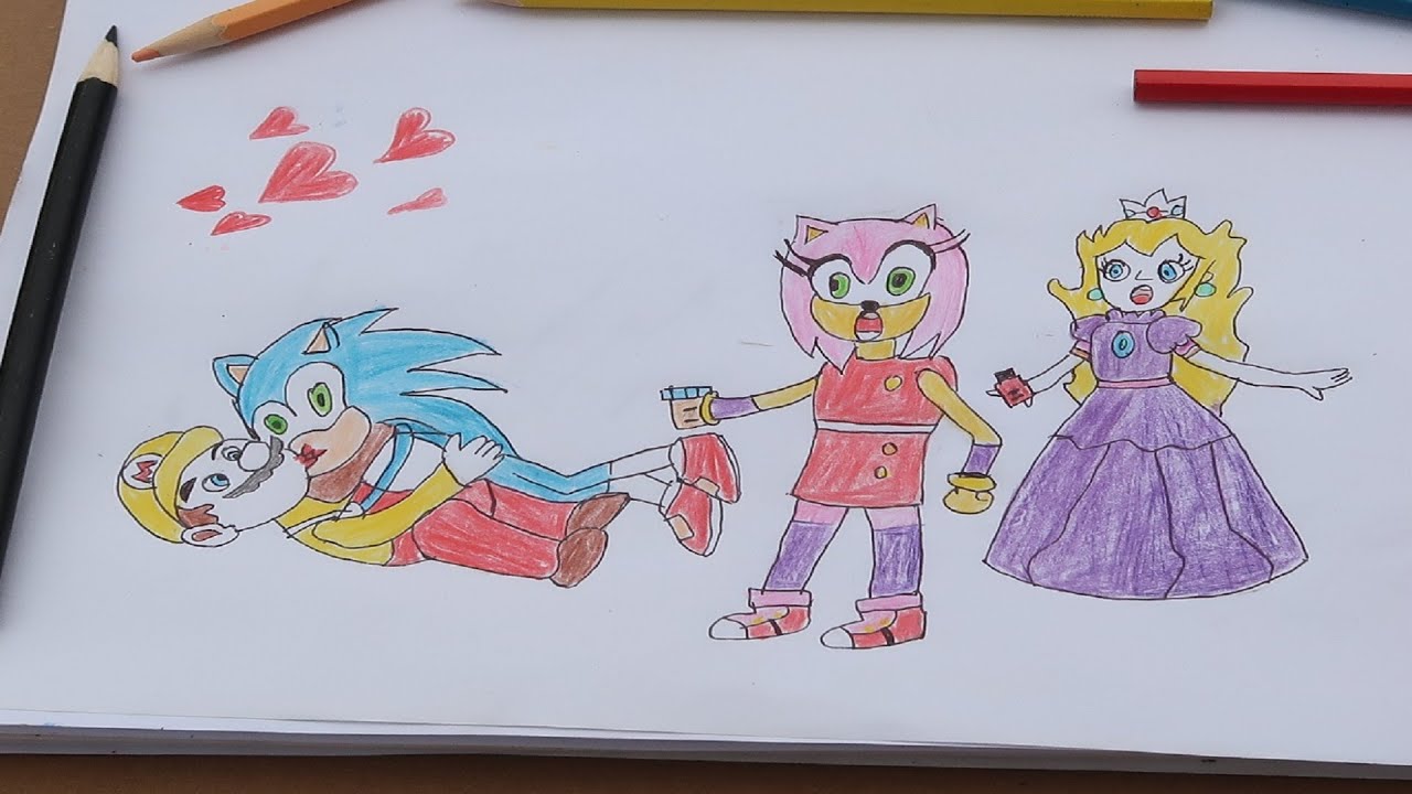 I was asked to draw Sonic and Shadow kissing : r/MoonPissing