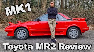 Toyota MR2 MK1 review with 060mph and 'SCARY' brake test