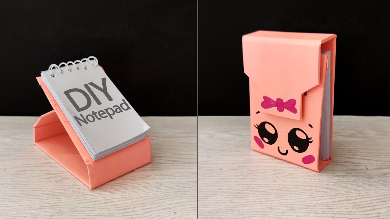 Notepad Craft DIY Creative notepad||How to make a creative notepad craft? - YouTube