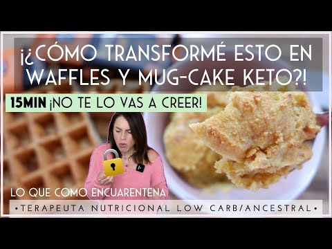 keto-mug-cake-y-keto-waffles-de-salted-caramel:-¡ingrediente-secreto!-|-postres-keto-evolucionada