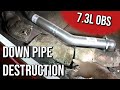 Upgrading a Ford OBS 7.3 downpipe!