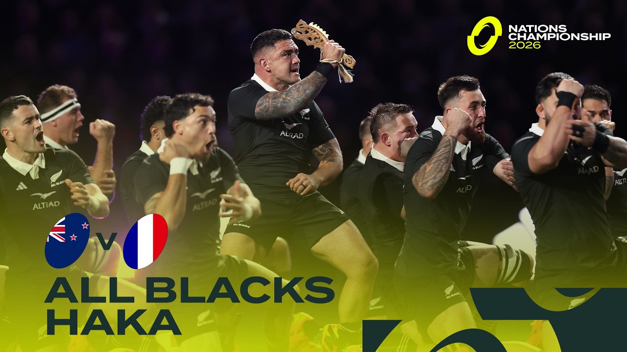 SPINE-TINGLING All Blacks Haka ๐ฎโ๐จ | New Zealand v France | Nations Championship 2026 | Highlights