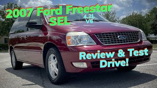 2007 Ford Freestar SEL 4.2L Review & Test Drive