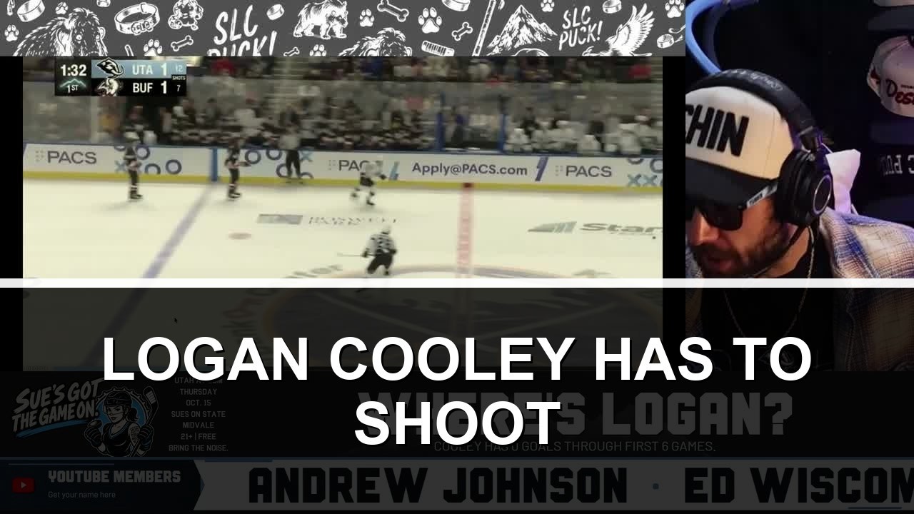 Logan Cooley Has To Shoot | SLC Puck Highlight