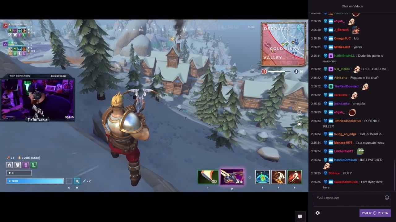 Timthetatman's First Game Of Realm Royale