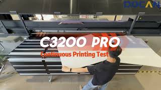 DOCAN C3200 PRO | Continuous Printing Test on KT Board