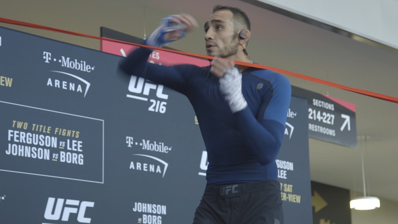 ferguson online UFC 216: Open Workout Highlights