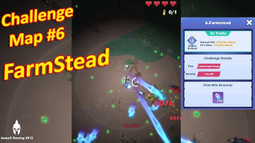 Challenge Map#6 |FarmStead | Zombie Waves | JasonX Gaming 2812