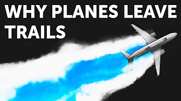 What is the smoke that comes out of airplanes?